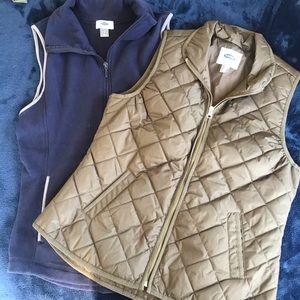 Set of two Old Navy vests